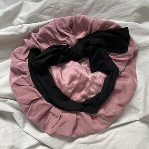 Pink Mulberry Silk Hair Bonnet